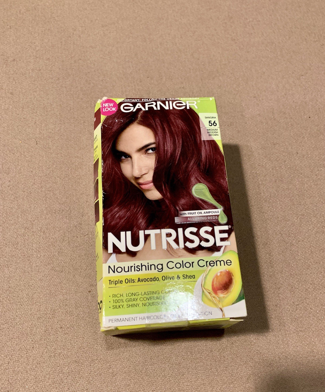 Creme, 56 Medium Reddish Brown (sangria)