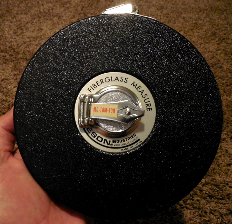 Surveyors 100 Foot/30 Meter Fiberglass Measuring Tape
