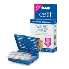 Catit Magic Blue Air Purifier Cartridge For Cat Litter Odor And Ammonia Control