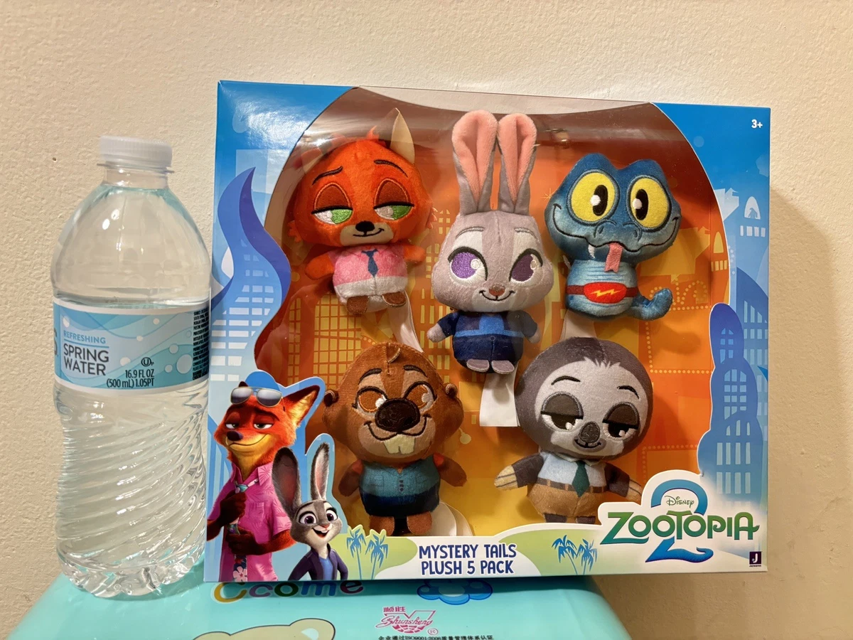 Zootopia 2 Mystery Tails Mini Plush Gary De'Snake Flash Nibbles