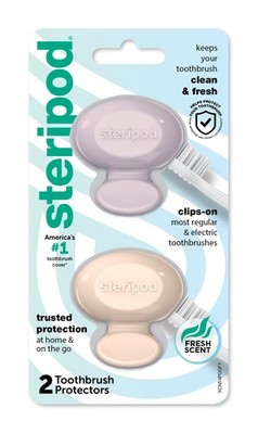 Clip-On Toothbrush Protector, Keeps Fresh and Clean, Fits Most Manual and Too...