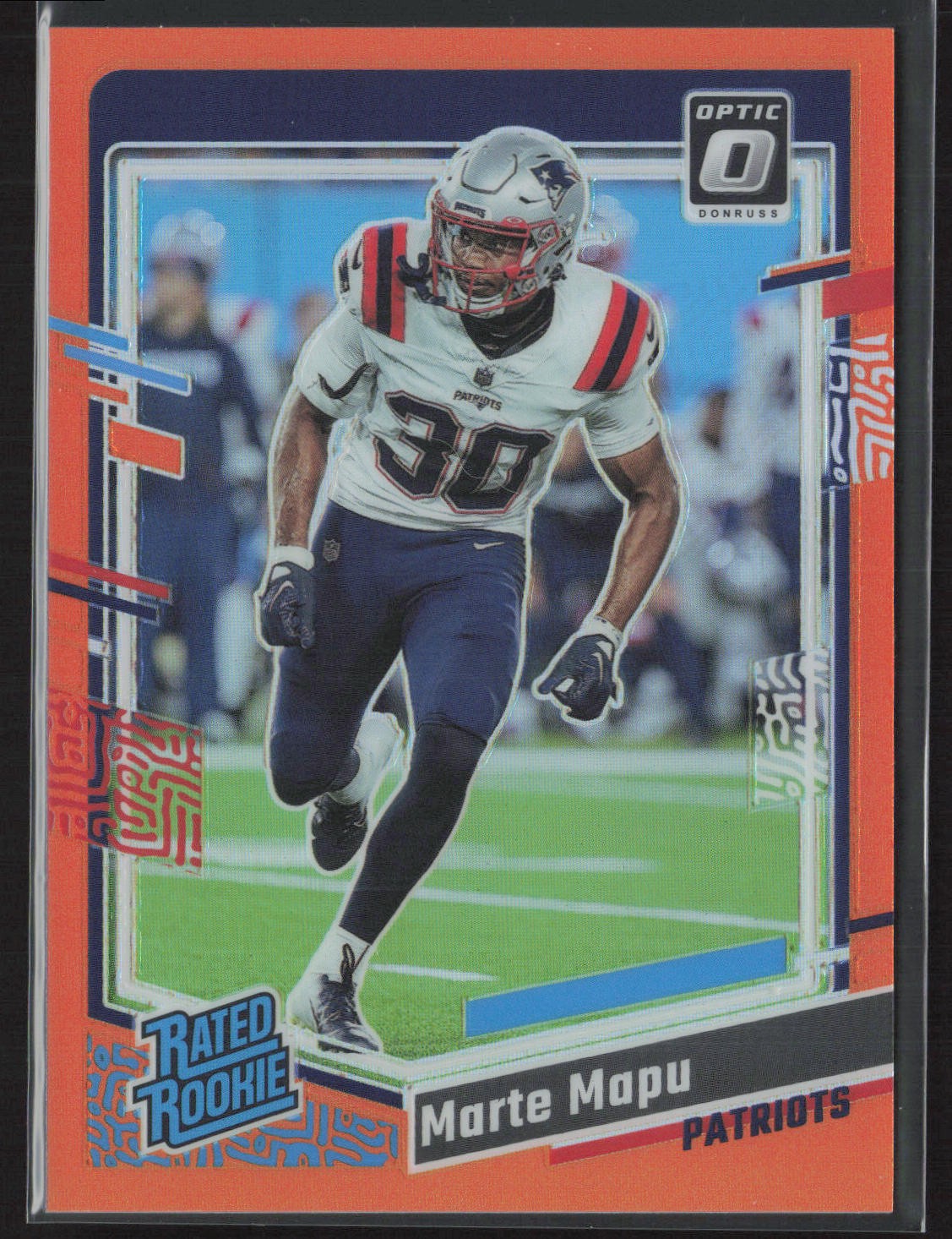 2023 Donruss Optic #275 Marte Mapu Orange Holo #/249 Rated Rookie RC