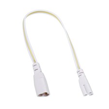 Pack of 6 T5 T8 LED Tube Connector Cable 30CM Double End Extension Cord for Tube
