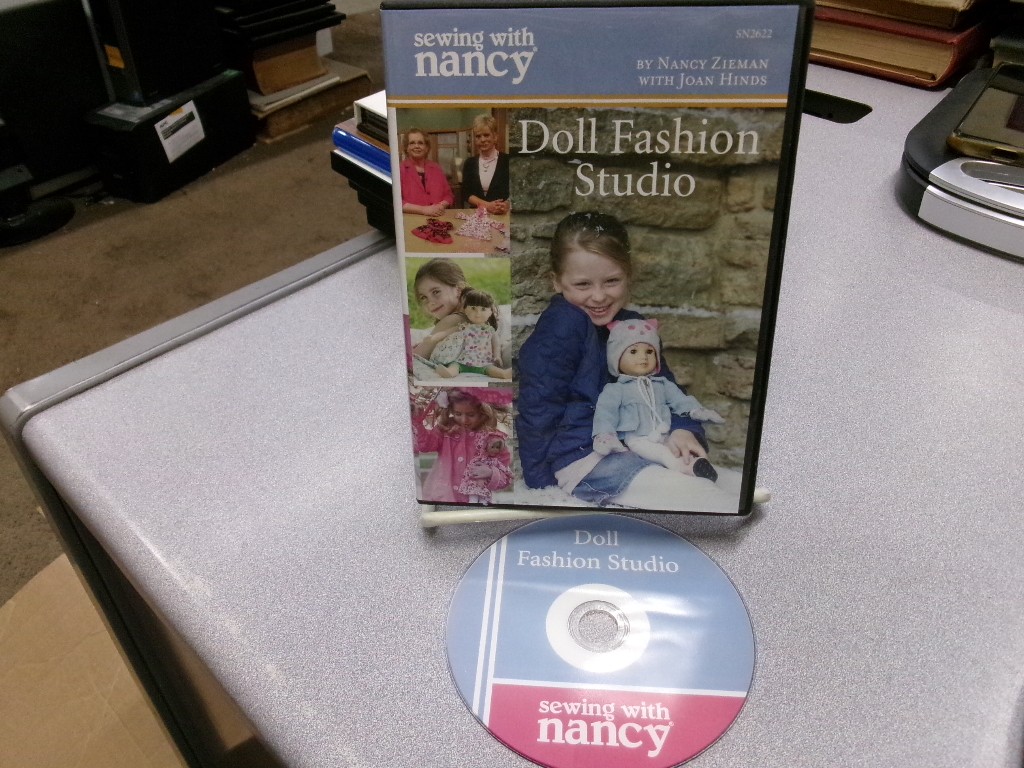 Sewing with Nancy Doll Fashion Studio DVD Zieman w/ Joan Hinds, Very Good DVD, ,