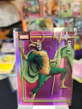 2026 Topps Chrome Marvel Comics #131 Loki Pink Refractor /250