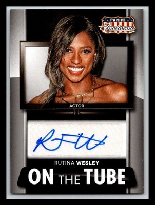 2015 Panini Americana On the Tube Modern Signatures #28 Rutina Wesley