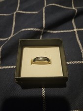 Men's Sterling Silver Ring Engraved