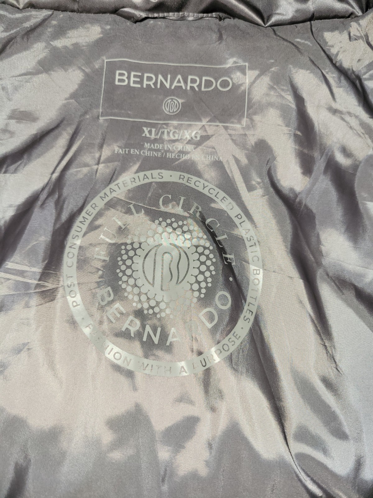 Silver Puffer Jacket - image 5