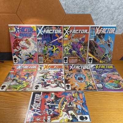 Marvel X-factor #1,2,3,4,5,6,7,8 +#1 Annual, Lot Of 9 Comics (Ships In Gemini)