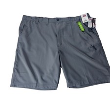 Wrangler Outdoor Men's Utility Shorts Size 48 Gray Relaxed Fit 10" Inseam NWT