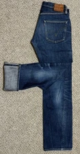 SAMURAI JEANS S5000VX Zero 17oz Selvedge Denim Jeans ActualSize30x31  Rare Japan