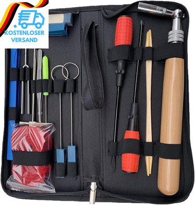 Ecloud Shop Piano Tuning Kit 16 Stück Tuning Tool Set Professioneller Stimmschlü