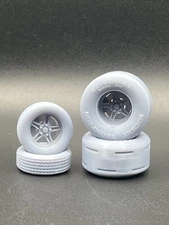 1/24 Resin “Billet Specialties Street Lite” Style Wheel Set (Set Of 4)