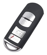 Horande 4 Buttons Replacement Key Fob Cover Case fit for Mazda Mazda 3 6 8