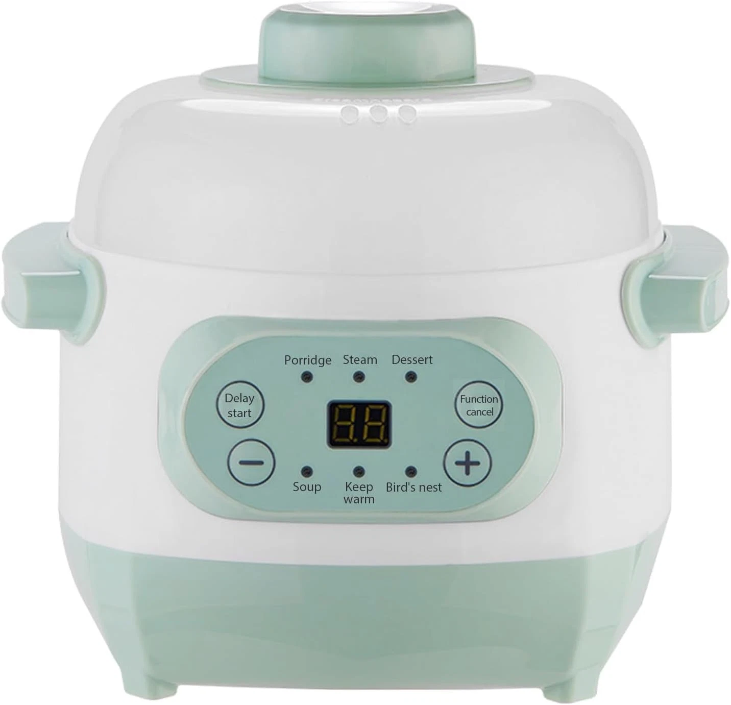Hapivida Slow Cooker 1L Electric Stew Pot 6 Cooking Modes Timer – Green
Opens in a new window or tab