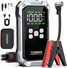 Car Jump Starter with Air Compressor, 9000A 160PSI Jump Starter Pack All Gas...