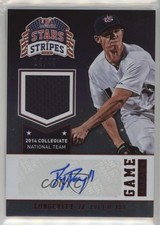 2015 Stars and Stripes Longevity Ruby Signatures 24/49 Tyler Jay #97 Auto 18er