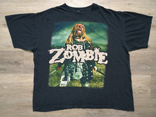 Rob Zombie Hell on Earth Tour T Shirt vtg 2011 XL Heavy Metal Rock band tee boxy