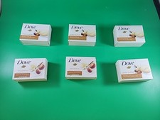 6 Bars Dove Glowing Gentle Bar Soap SHEA Butter Vanilla 3.17 oz each BRAND NEW
