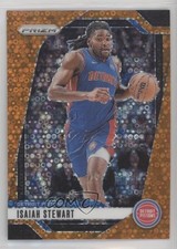2024-25 Panini Prizm Fast Break Orange Prizm 84/125 Isaiah Stewart #106 09br
