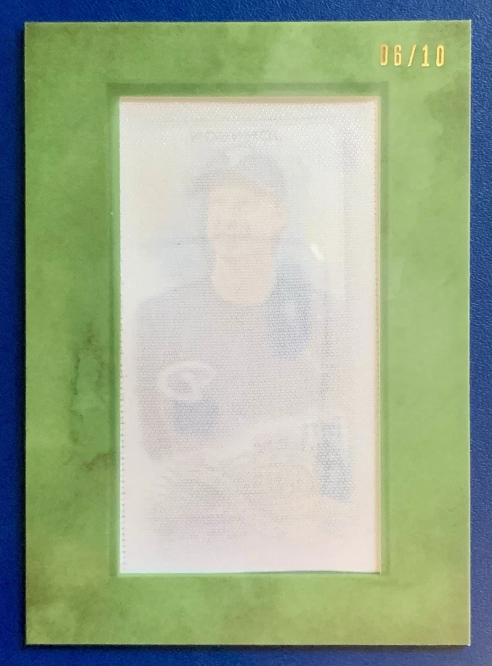 2022 Topps Allen & Ginter Randy Johnson FRAMED MINI CLOTH /10 HOF Diamondbacks - Image 2 of 3