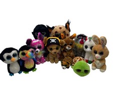 Lot Of 12 Ty Beanie Boos Plush Stuffed Animals Tysilk Sequin and more