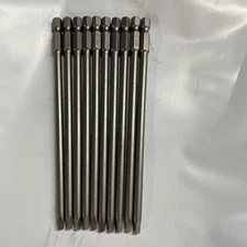 10 Pack Collated Auto feed # 2 Square Bits For Pam 140mm 5.5 Inch Magnetic