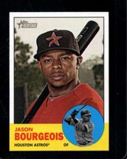 2012 TOPPS HERITAGE #499 JASON BOURGEOIS NMMT SP ASTROS