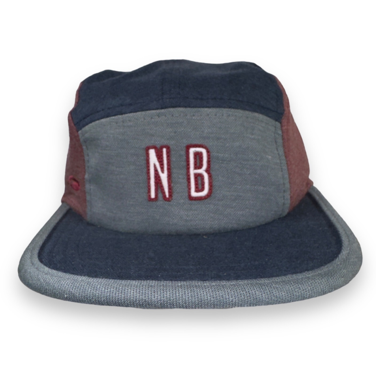 Pukka 5Panel Sport Pique Visor Binding Strap Back Hat Red / Blue OS eBay