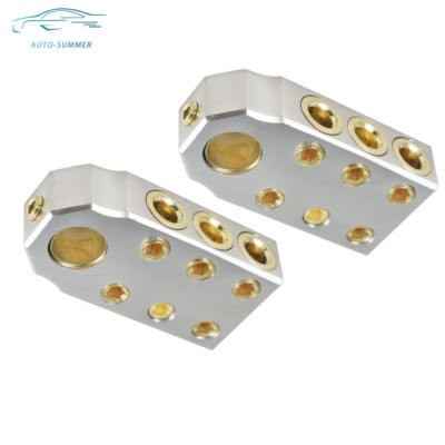Set of 2 Car Audio Top Post (6) 1/0 & 4 Gauge BATTERY TERMINAL