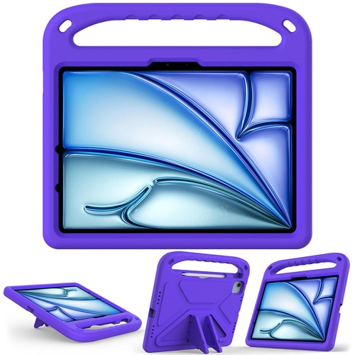 SchutzHülle Für iPad Air 11 13 / Pro 11 13 2024 Kinder Handle EVA-Hülle Tasche - Bild 10 von 71