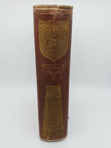 Peculiarities of American Cities by Captain Willard Glazier 1884 Illustrated HC - Picture 2 of 9
