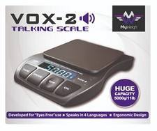 My Weigh VOX2 sprechende Küchenwaage Sehbehi...