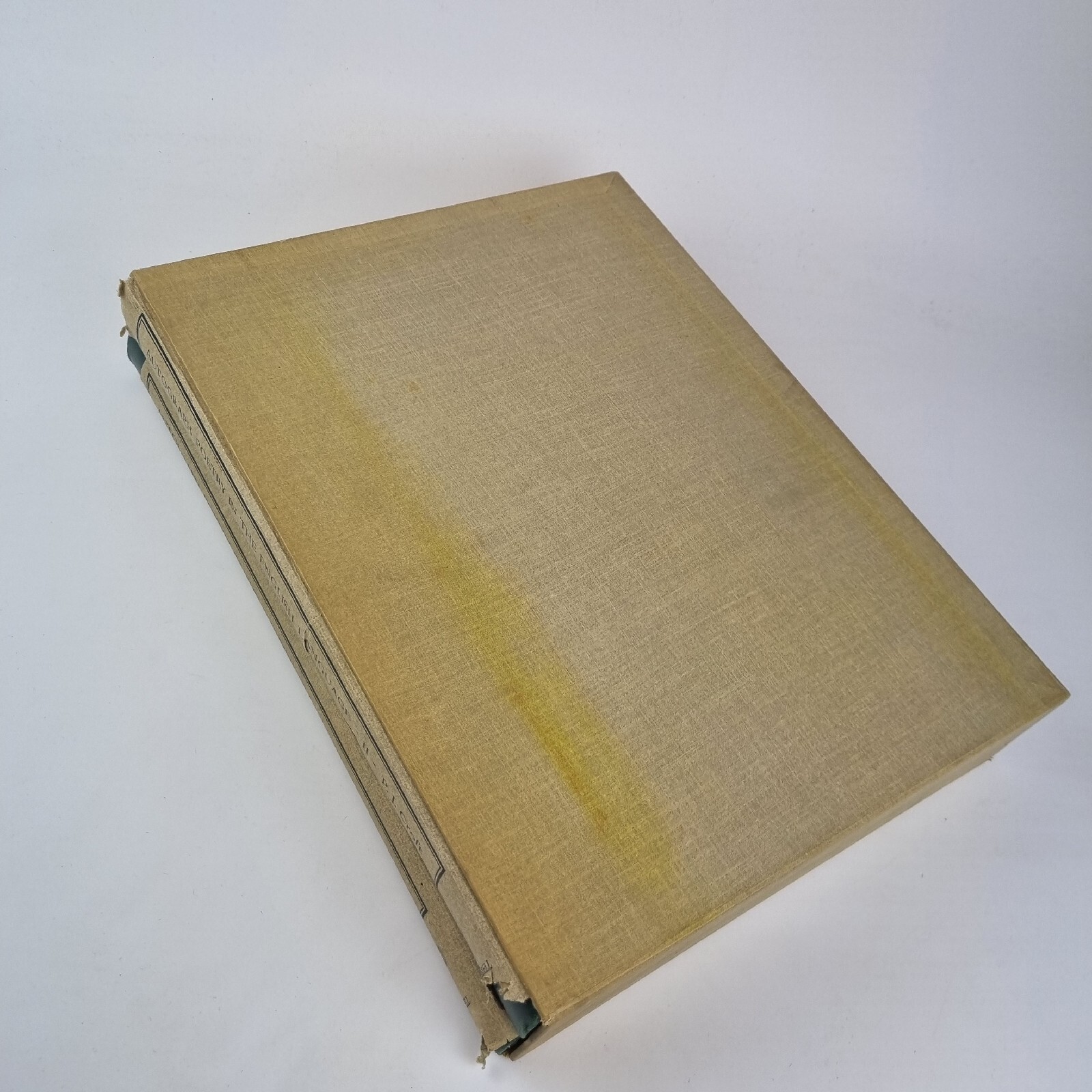 Autograph Poetry in the English Language by Peter John Croft 2 Vols In Slipcase