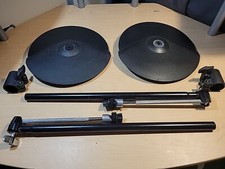 Roland 2 Pack - 2x CY-8 Crash w/ Cymbal Arms Clamps - No Cables- cy 5 8 2O5