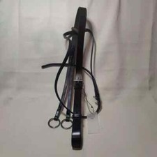 HORZE Adjustable Leather Running Martingale | Rubber Stopper Included - Pony