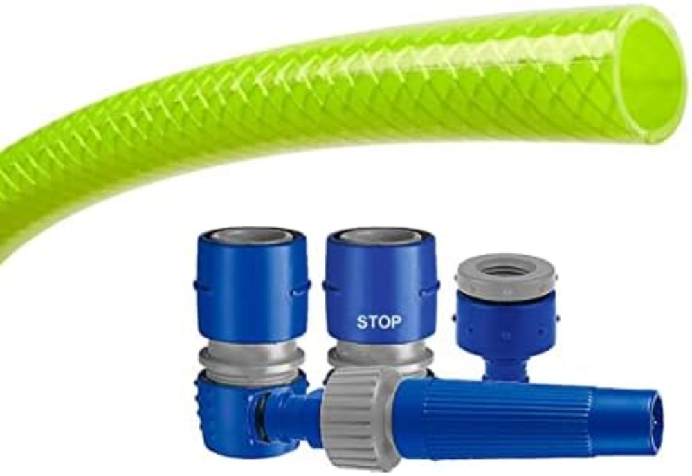 TATAY 9988205 Watering Standard della Batteria a 20 m 5/8" Green Plastic Dimensi