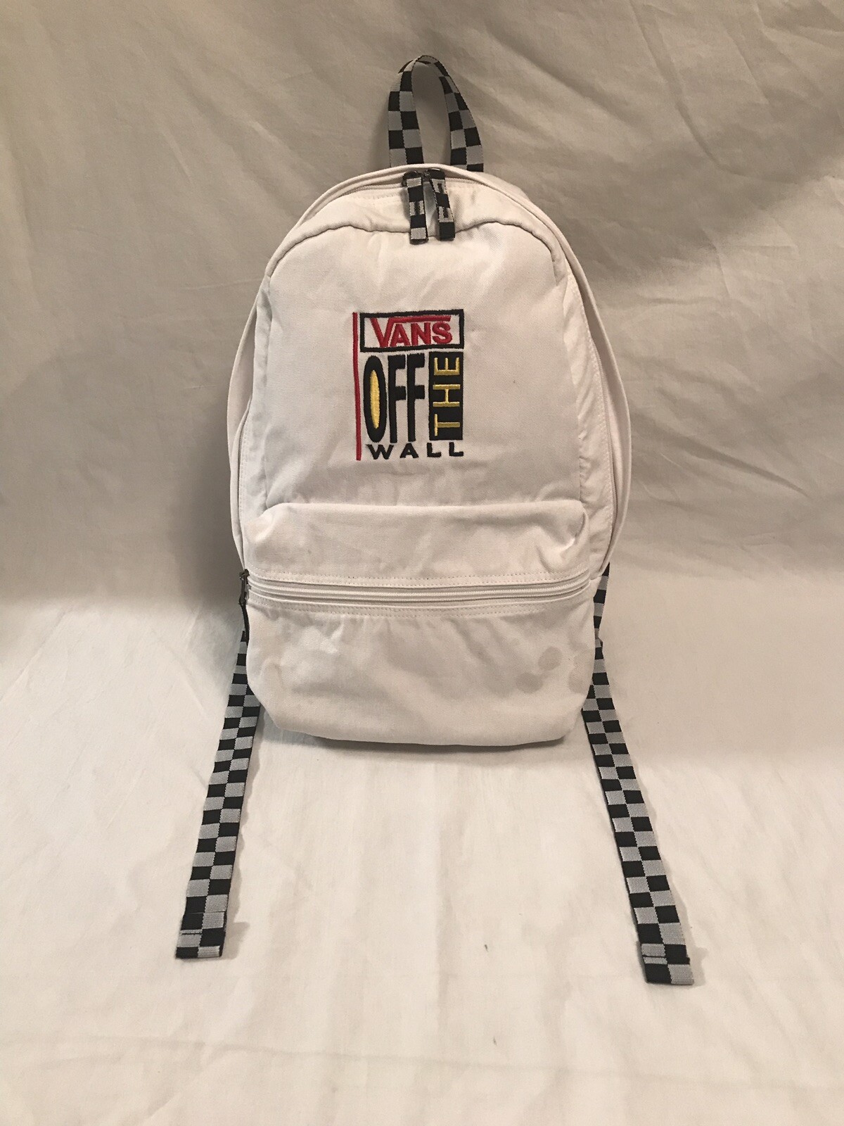 hype checkered backpack