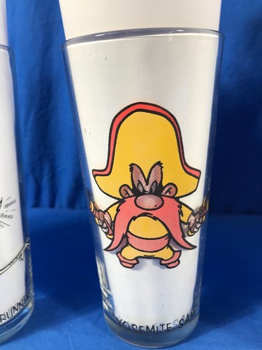 1973 PEPSI CARTOON CHARACTER GLASSES PORKY COOL CAT ELMER SPEEDY - FREE SHIPPING - Picture 9 of 15