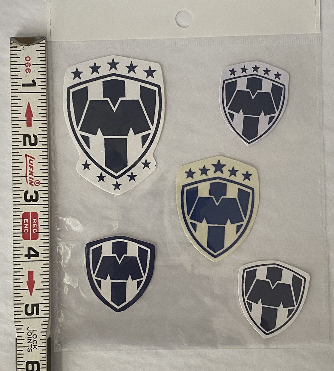 New Rayados Monterrey Soccer FIVE Cell Phone Sticker Decal Liga MX Futbol  (R6)