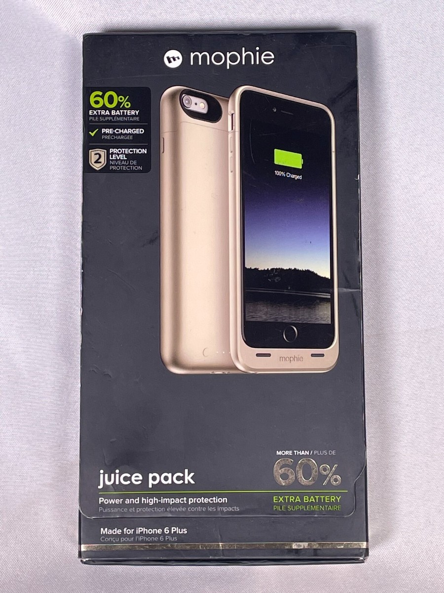 Mophie Juice Pack 2600mAh Case iPhone Plus 6s Plus Gold