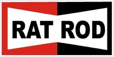 Rat Rod Champion Vintage Window Decal Sticker Nhra Rat Rod Street Rod Hot Rod