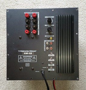 cerwin vega powered subwoofer