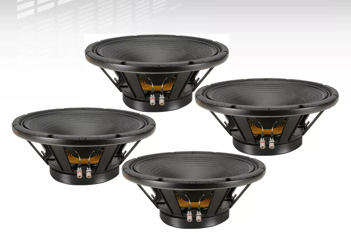 4x Полнодиапазонный низкочастотный динамик Eminence Delta Pro-15A 15 8 Ом 800 Вт Сменный динамик PA 114590₽