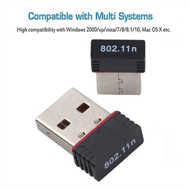 2pc RTL8188 Wireless Mini USB Network Card 150M ComputerDesktop WiFi Receiver 2pc RTL8188 Wireless Mini USB Network Card 150M ComputerDesktop WiFi Receiver