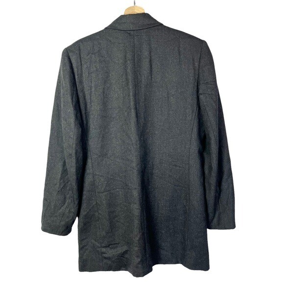 Evan Picone Dark Gray Two Button Suit Blazer 40R - image 2