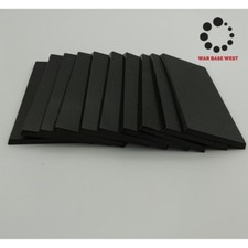 Lot Of 10 50mm x 100mm Rectangle Bases Used For Warhammer Fantasy Giants Dragons