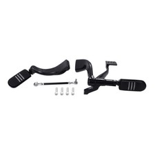 Palancas de reposapiés de control delantero medio aptas para Harley Sportster XL 1200 04-13