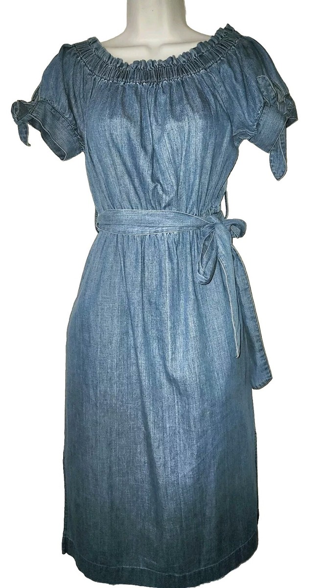 j crew denim dresses J.Crew Denim Shirtdress With Tie Belt - Meghan Markle Dresses