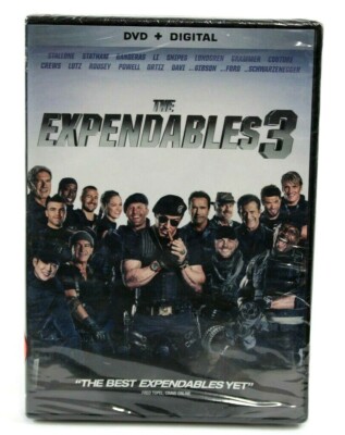 The Expendables 3 (DVD + Digital) Brand New Factory Sealed NOS Fast Shipping